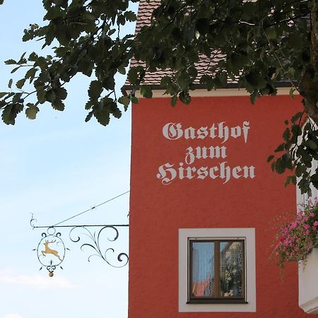 Hotel-Gasthof Zum Hirschen Durrwangen Экстерьер фото