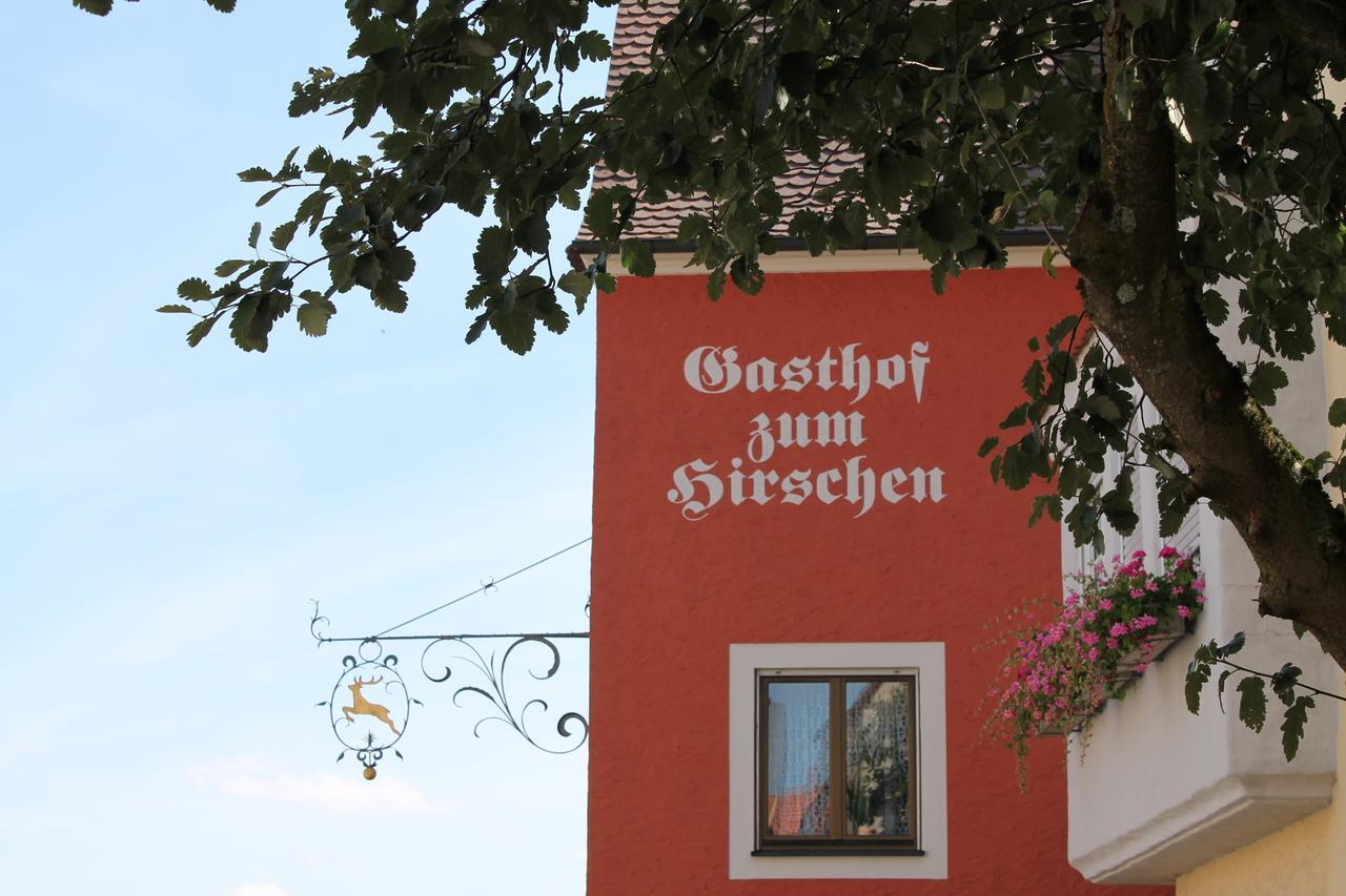 Hotel-Gasthof Zum Hirschen Durrwangen Экстерьер фото