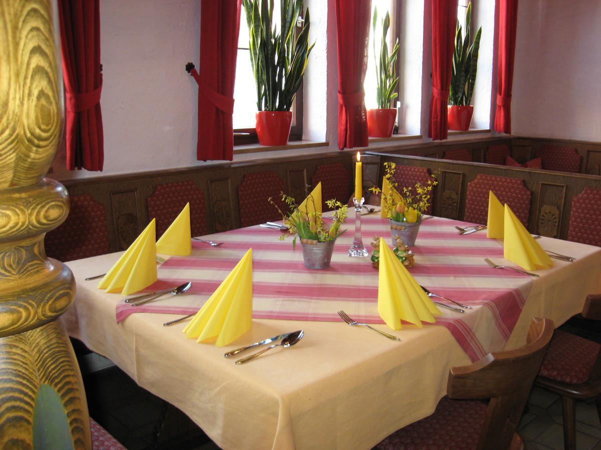 Hotel-Gasthof Zum Hirschen Durrwangen Экстерьер фото